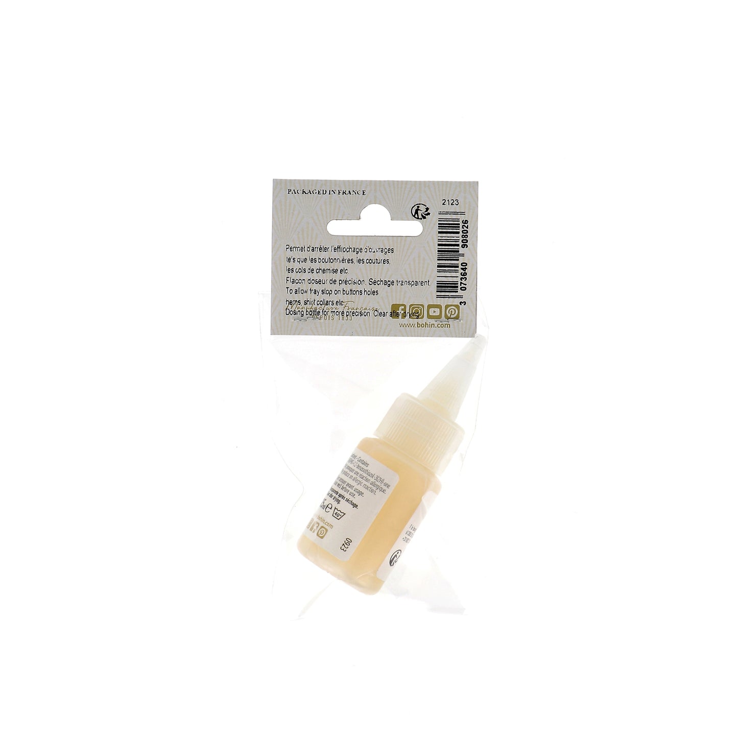 Fray check anti-rafelstoflijm