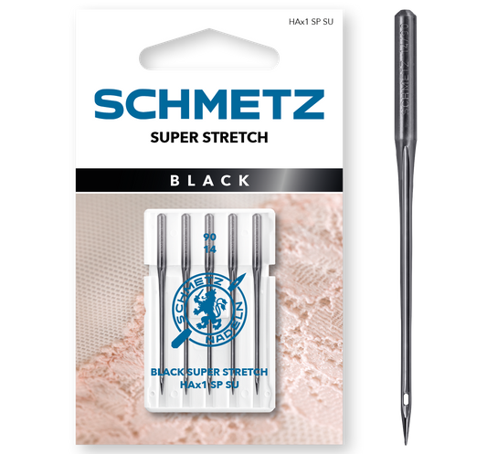 Super stretch naald Black