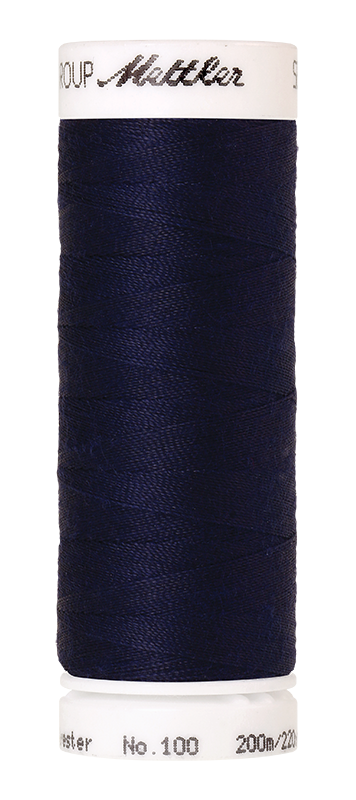 Naaigaren Seralon Mettler kleur blauwe tinten