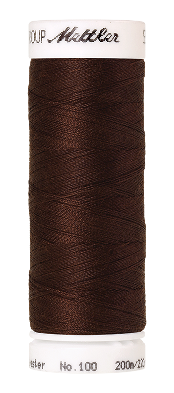 Naaigaren Seralon Mettler kleur bruine tinten