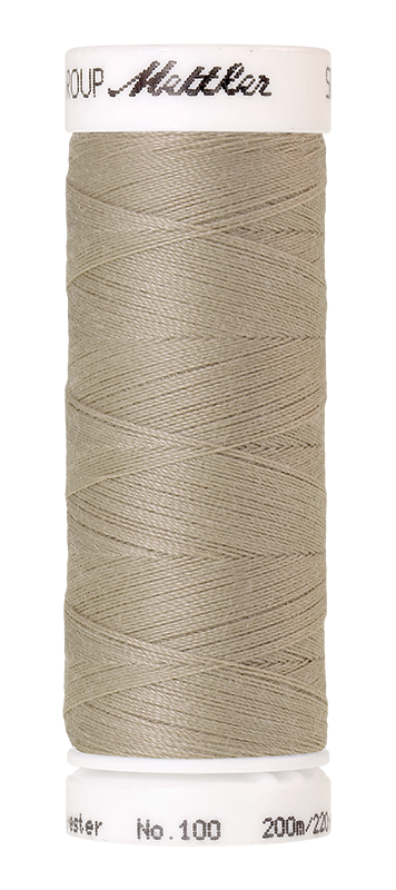 Naaigaren Seralon Mettler kleur wit - beige - gele tinten
