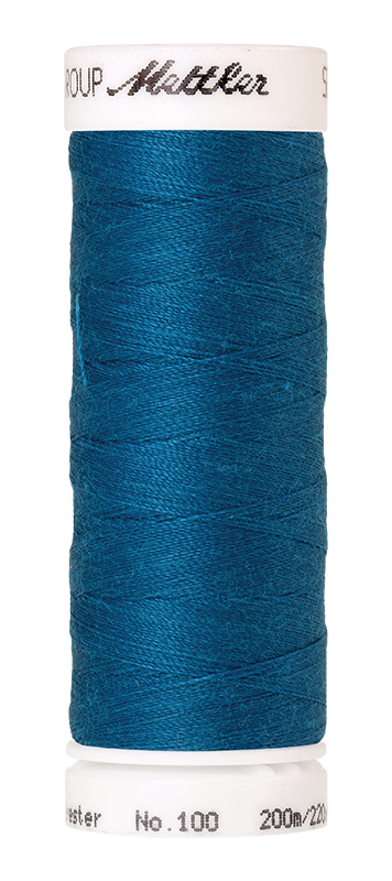 Naaigaren Seralon Mettler kleur blauwe tinten
