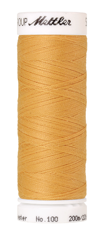 Naaigaren Seralon Mettler kleur wit - beige - gele tinten