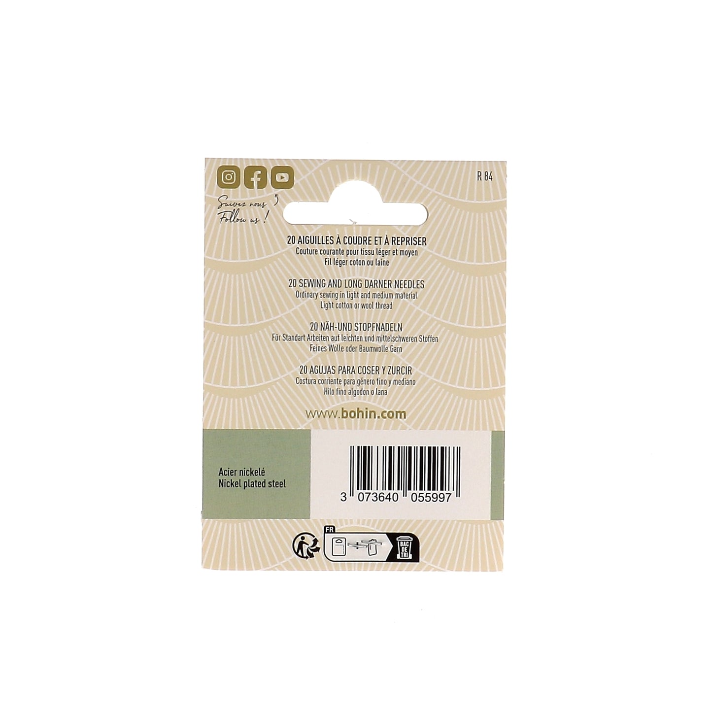 Sewing needles assortment