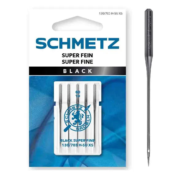 Super fijne naald Black