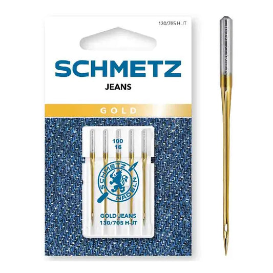 Gold jeans naald