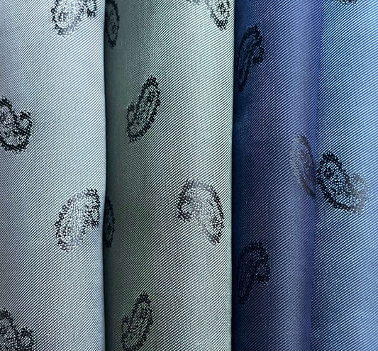 Jacquard cupro voering