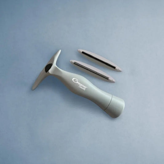 Gleener Swift pluisverwijderaar met 2 opzetstukken grof en medium.