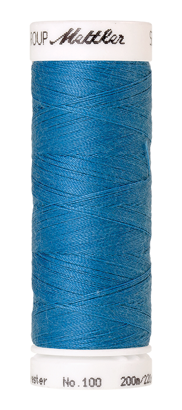Naaigaren Seralon Mettler kleur blauwe tinten