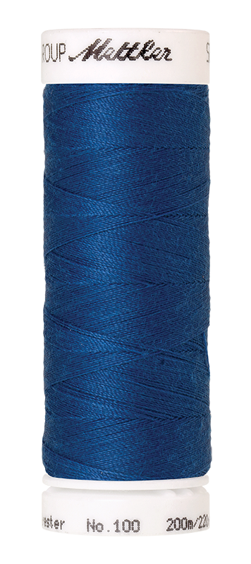 Naaigaren Seralon Mettler kleur blauwe tinten