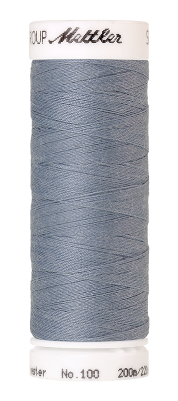 Naaigaren Seralon Mettler kleur blauwe tinten