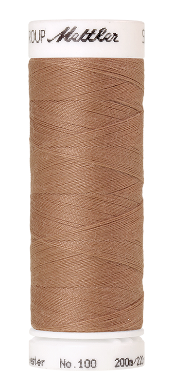 Naaigaren Seralon Mettler kleur wit - beige - gele tinten