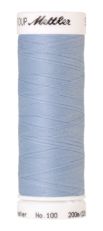 Naaigaren Seralon Mettler kleur blauwe tinten