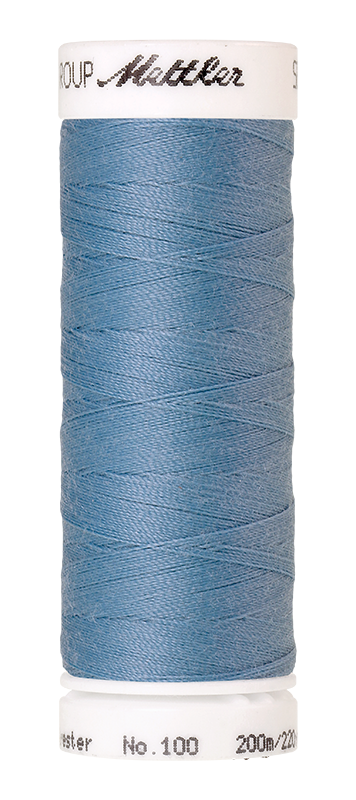 Naaigaren Seralon Mettler kleur blauwe tinten