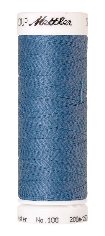 Naaigaren Seralon Mettler kleur blauwe tinten