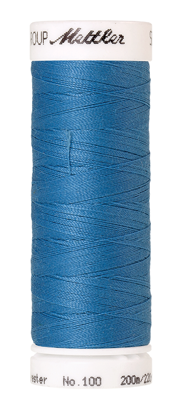 Naaigaren Seralon Mettler kleur blauwe tinten