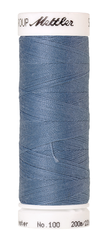 Naaigaren Seralon Mettler kleur blauwe tinten