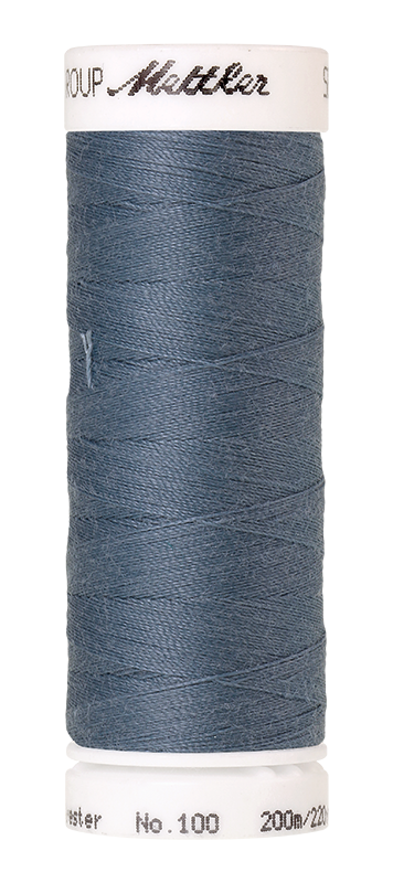 Naaigaren Seralon Mettler kleur blauwe tinten