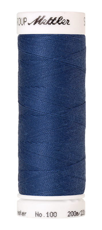 Naaigaren Seralon Mettler kleur blauwe tinten
