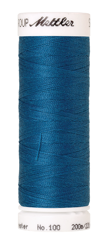 Naaigaren Seralon Mettler kleur blauwe tinten