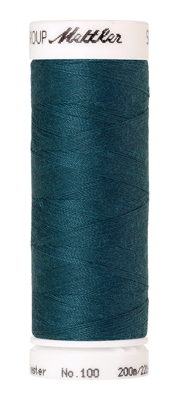 Naaigaren Seralon Mettler kleur blauwe tinten