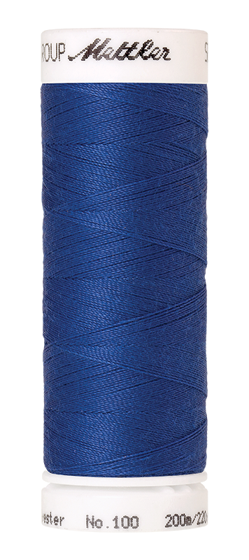 Naaigaren Seralon Mettler kleur blauwe tinten