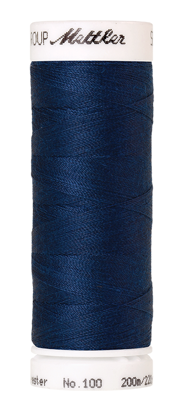 Naaigaren Seralon Mettler kleur blauwe tinten