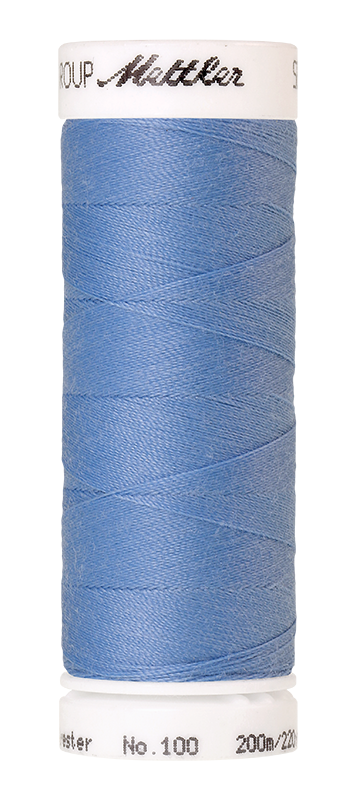 Naaigaren Seralon Mettler kleur blauwe tinten