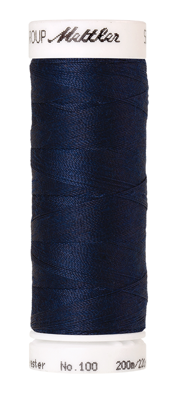 Naaigaren Seralon Mettler kleur blauwe tinten