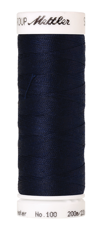 Naaigaren Seralon Mettler kleur blauwe tinten