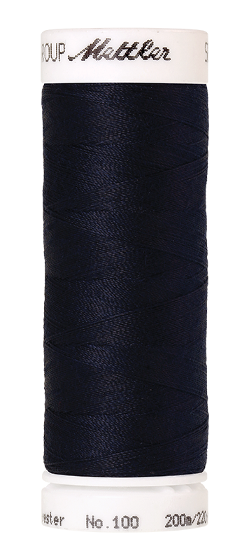 Naaigaren Seralon Mettler kleur blauwe tinten