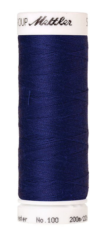 Naaigaren Seralon Mettler kleur blauwe tinten