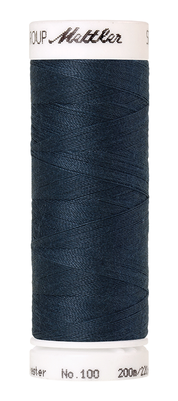 Naaigaren Seralon Mettler kleur blauwe tinten
