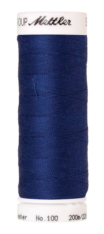 Naaigaren Seralon Mettler kleur blauwe tinten