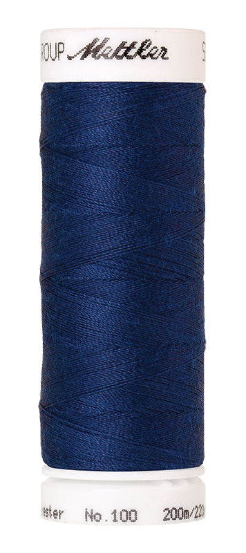 Naaigaren Seralon Mettler kleur blauwe tinten