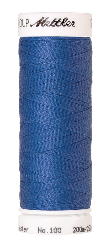 Naaigaren Seralon Mettler kleur blauwe tinten