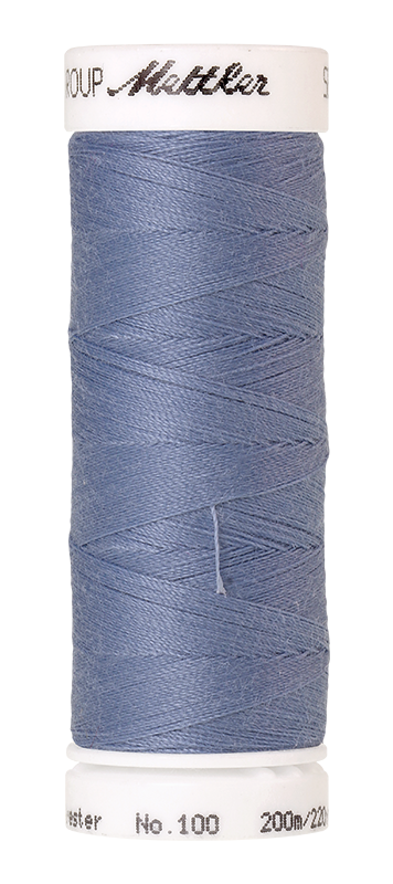 Naaigaren Seralon Mettler kleur blauwe tinten