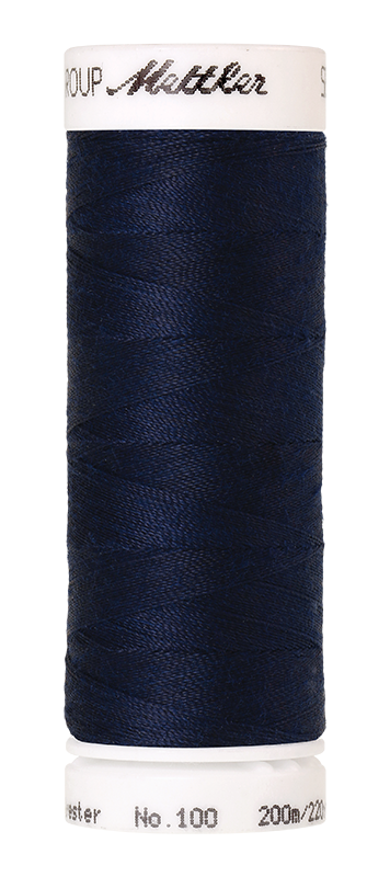 Naaigaren Seralon Mettler kleur blauwe tinten
