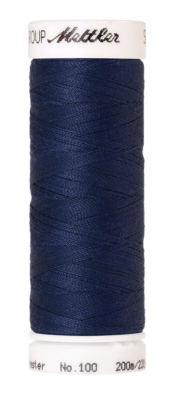 Naaigaren Seralon Mettler kleur blauwe tinten