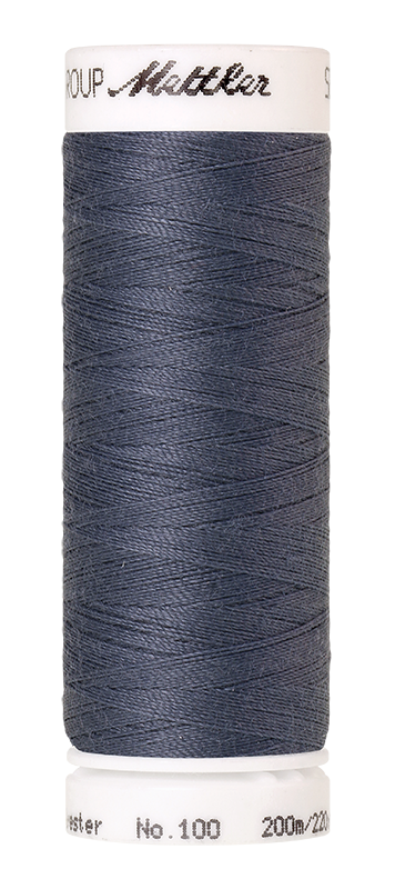 Naaigaren Seralon Mettler kleur blauwe tinten