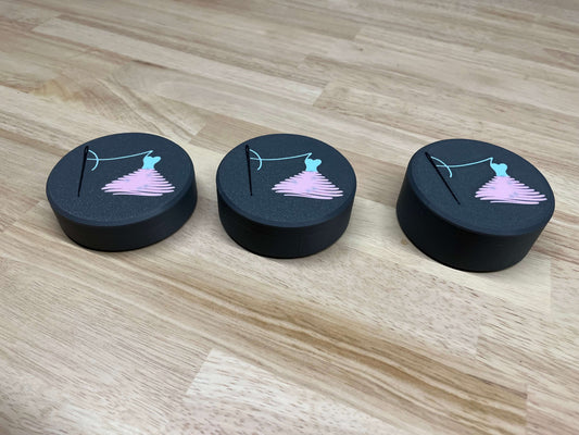 3D-geprint speldendoosje met logo – 3 formaten